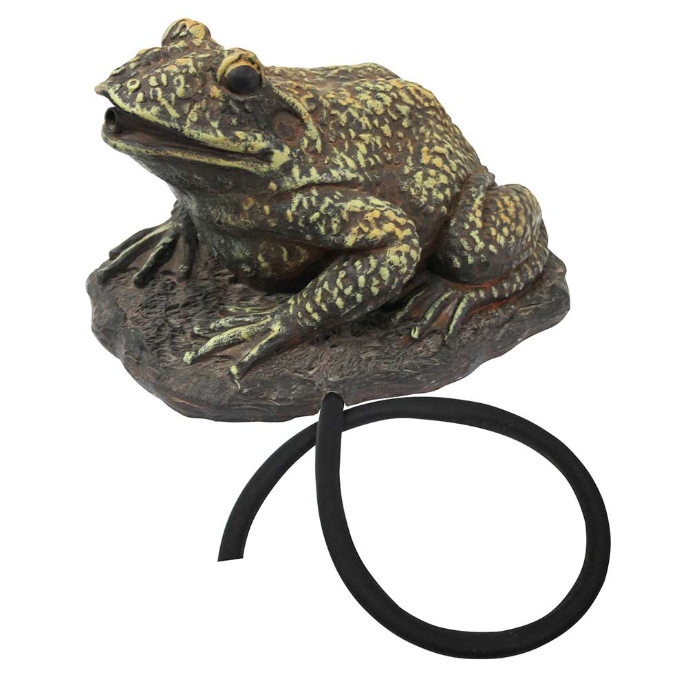Frog Spouting Statue