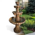 Classic three tiered fountain